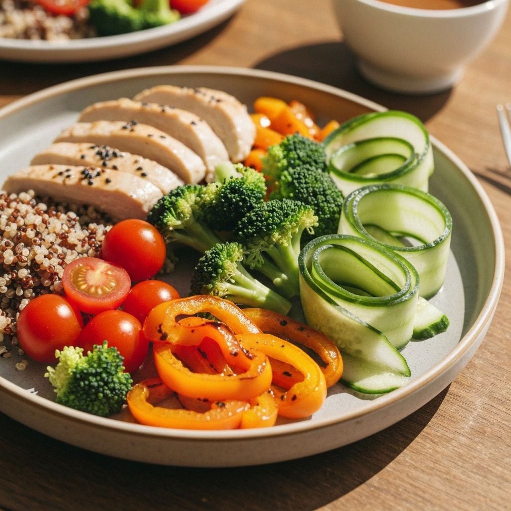 Ausgewogene Mahlzeiten